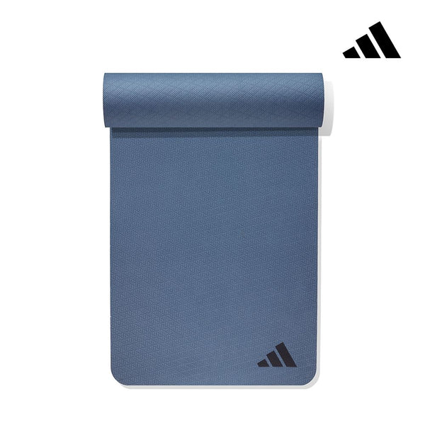 【Adidas 愛迪達】環保壓紋瑜珈墊-6mm