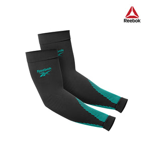【福利品】Reebok 針織高彈性袖套(黑)-S~L