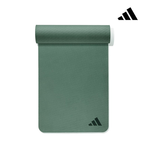 【Adidas 愛迪達】環保壓紋瑜珈墊-10mm