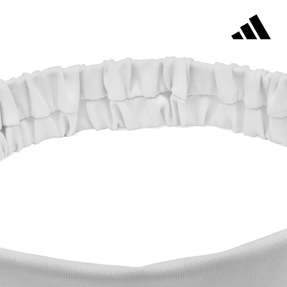 【Adidas 愛迪達】涼感透氣運動頭帶(黑/白)