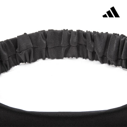 【Adidas 愛迪達】涼感透氣運動頭帶(黑/白)