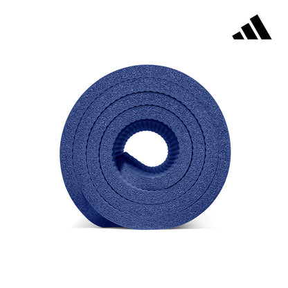 【Adidas 愛迪達】加厚防滑健身墊-16mm(靛藍/鐵灰)