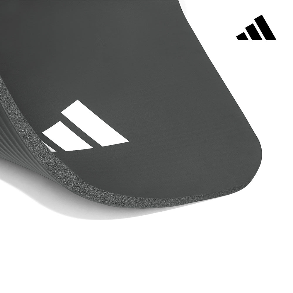 【Adidas 愛迪達】加厚防滑健身墊-16mm(靛藍/鐵灰)