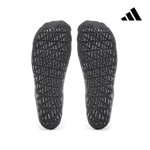 【Adidas 愛迪達】訓練止滑隱形襪-黑/灰 (M/L) (L/XL)