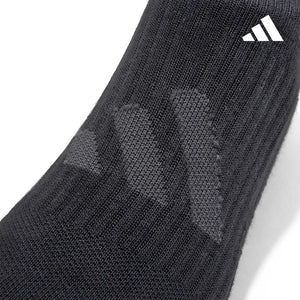 【Adidas 愛迪達】訓練止滑隱形襪-黑/灰 (M/L) (L/XL)
