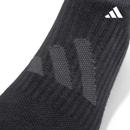 【Adidas 愛迪達】訓練止滑隱形襪-黑/灰 (M/L) (L/XL)