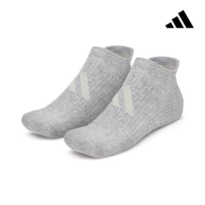 【Adidas 愛迪達】訓練止滑隱形襪-黑/灰 (M/L) (L/XL)