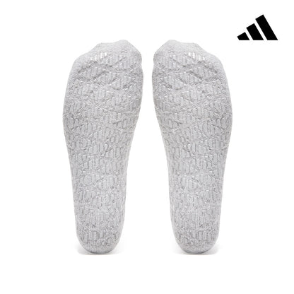 【Adidas 愛迪達】訓練止滑隱形襪-黑/灰 (M/L) (L/XL)