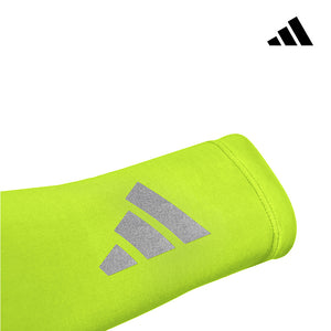 【Adidas 愛迪達】涼感抗UV運動袖套(海軍藍/螢光綠)-S/M、L/XL