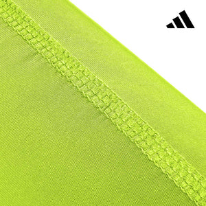 【Adidas 愛迪達】涼感抗UV運動袖套(海軍藍/螢光綠)-S/M、L/XL