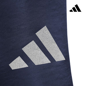 【Adidas 愛迪達】涼感抗UV運動小腿套(海軍藍/螢光綠)-S/M、L/XL