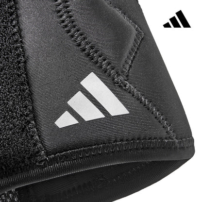 【Adidas 愛迪達】可調式綁帶護膝-S~XL