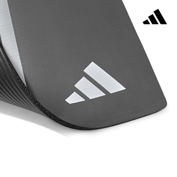【Adidas 愛迪達】防滑訓練瑜珈墊-8mm(經典黑)