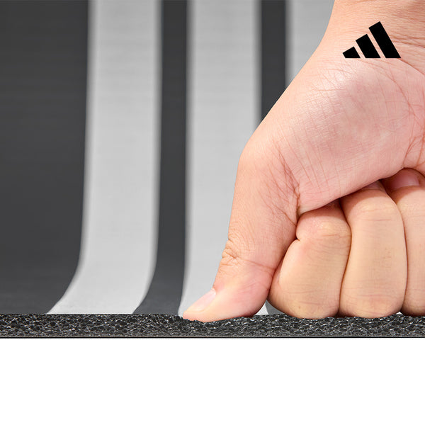 【Adidas 愛迪達】防滑訓練瑜珈墊-8mm(經典黑)