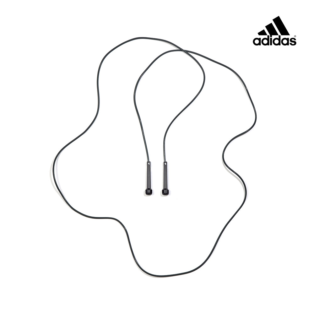 【Adidas 愛迪達】基礎訓練型跳繩（黑）