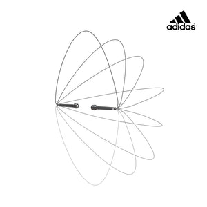 【Adidas 愛迪達】基礎訓練型跳繩（黑）