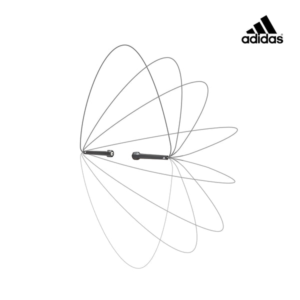【Adidas 愛迪達】基礎訓練型跳繩（黑）