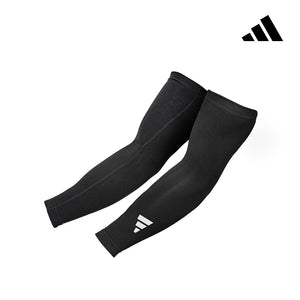 【福利品】Adidas 機能壓縮袖套(黑)-S~XL