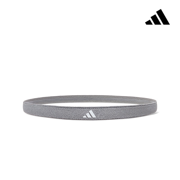 【Adidas 愛迪達】止滑運動髮帶組(夜空黑/ 銀霧灰 / 樹莓紅)