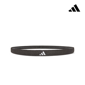 【Adidas 愛迪達】止滑運動髮帶組(夜空黑/ 銀霧灰 / 樹莓紅)