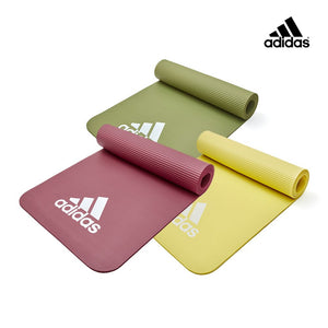 【Adidas 愛迪達】輕量彈性瑜珈墊-7mm(三色)