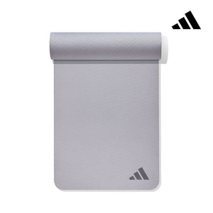 【Adidas 愛迪達】環保壓紋瑜珈墊-6mm