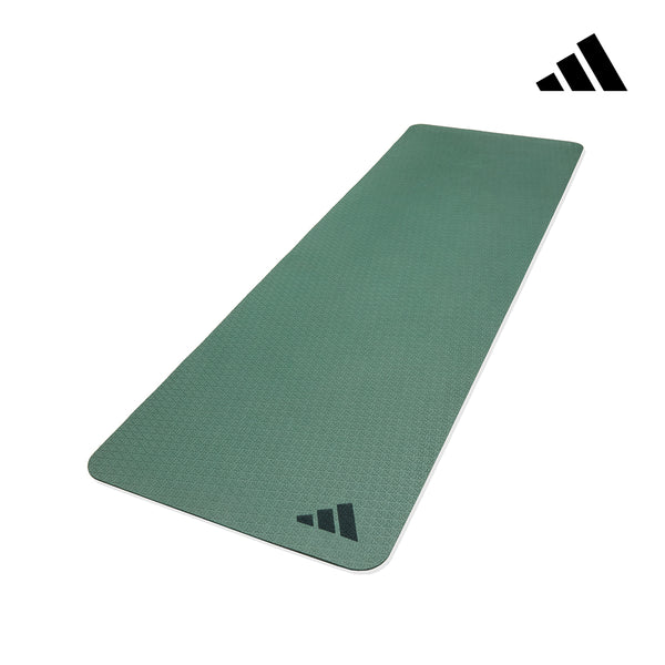 【Adidas 愛迪達】環保壓紋瑜珈墊-6mm