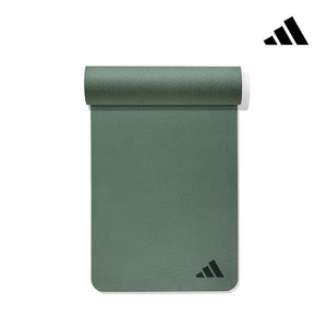 【Adidas 愛迪達】環保壓紋瑜珈墊-4mm(五色)