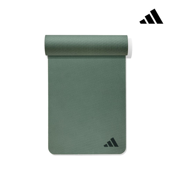 【Adidas 愛迪達】環保壓紋瑜珈墊-4mm(五色)