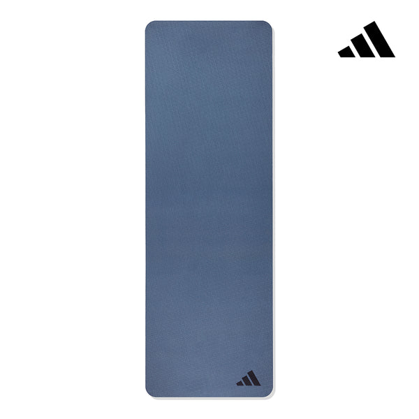【Adidas 愛迪達】環保壓紋瑜珈墊-10mm