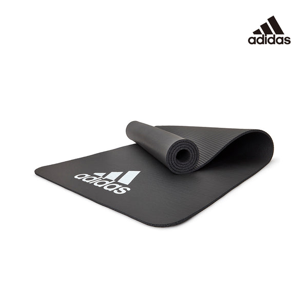 【Adidas 愛迪達】輕量防滑彈性運動墊-7mm(靛藍/紅色/深灰)