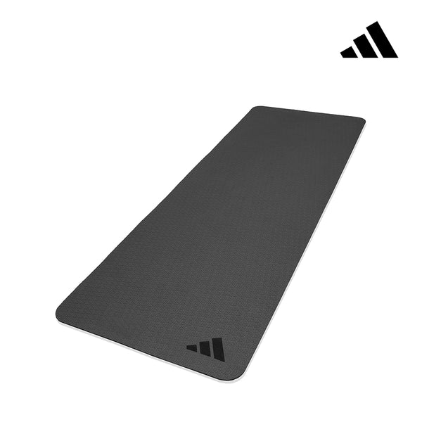 【Adidas 愛迪達】環保壓紋瑜珈墊-4mm(五色)