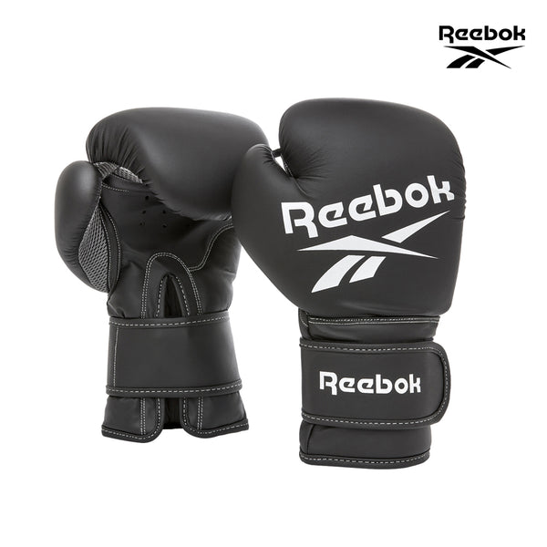 【Reebok】拳擊訓練手套(黑)-10oz~14oz