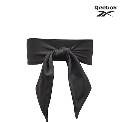 【福利品】Reebok 輕薄透氣運動頭巾(黑)