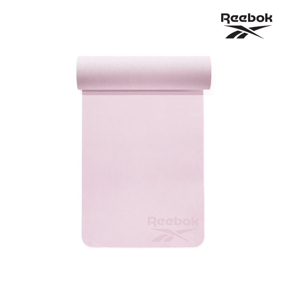 【贈品】Reebok-環保菱紋瑜珈墊-4mm(淡雅粉)