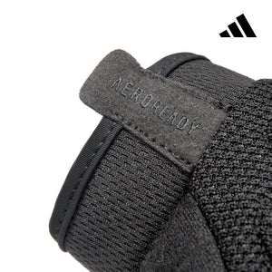 【Adidas 愛迪達】基礎透氣訓練手套(黑)-XS~XL