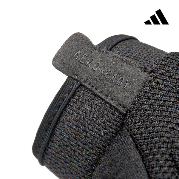 【Adidas 愛迪達】基礎透氣訓練手套(黑)-XS~XL