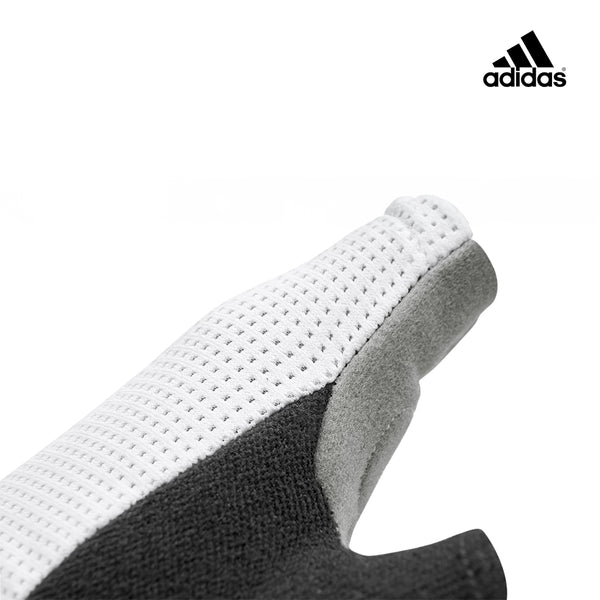 【Adidas 愛迪達】女用透氣訓練手套(象牙灰)-S~L