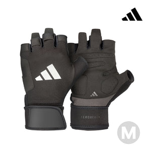 【Adidas 愛迪達】透氣加長防護手套-XS~XL