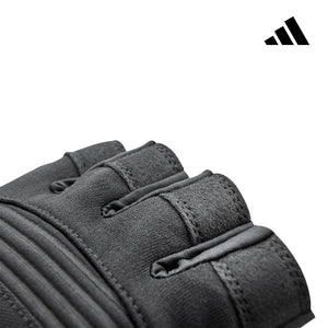 【Adidas 愛迪達】防滑短指手套(格調灰)-S~L
