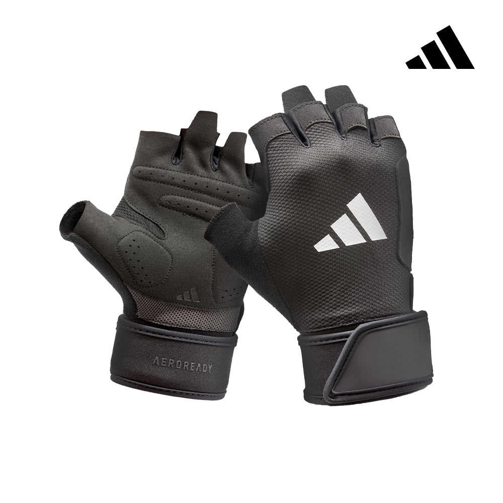 【Adidas 愛迪達】透氣加長防護手套-XS~XL