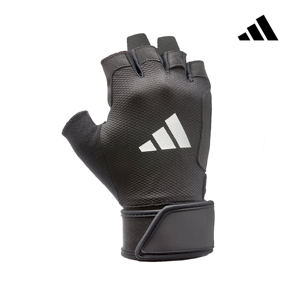 【Adidas 愛迪達】透氣加長防護手套-XS~XL