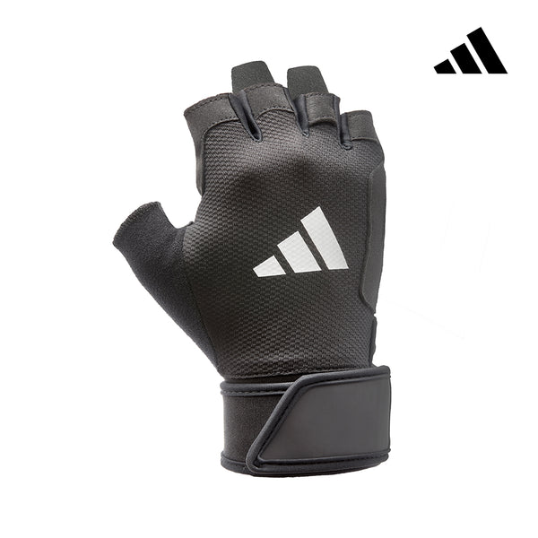 【Adidas 愛迪達】透氣加長防護手套-XS~XL