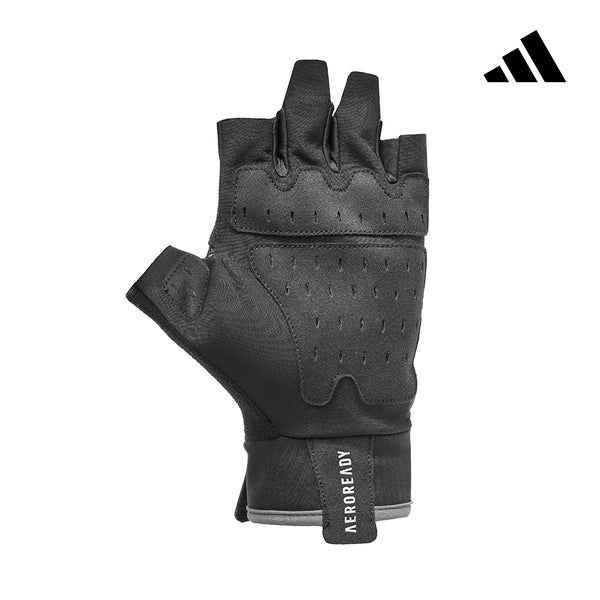 【Adidas 愛迪達】專業透氣訓練手套(黑)-XS~XL