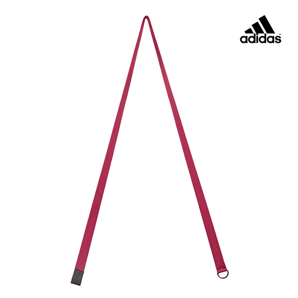 【Adidas 愛迪達】編織瑜珈伸展帶(胭脂紅)