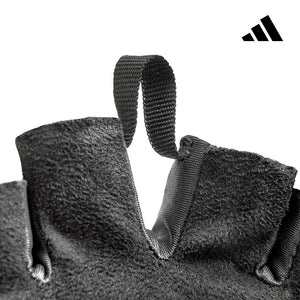 【Adidas 愛迪達】可調式透氣短指訓練手套(粉)-S~L